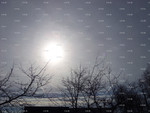 Sun Behind ChemTrails