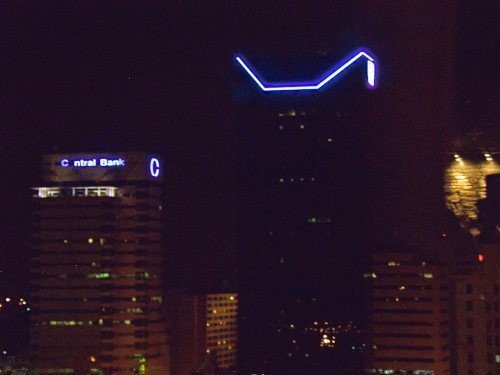 Downtown Lexington at Night